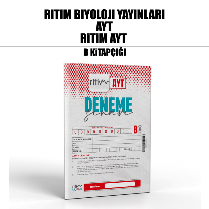 PROLİG RİTİM YKS AYT DENEME SNV B - 25-26